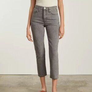 New with tags / NWT - Everlane 90s Cheeky Jean, Gray, 26 crop